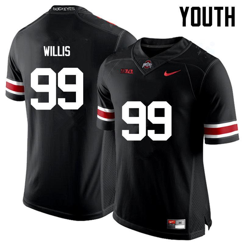 Ohio State Buckeyes Bill Willis Youth #99 Black Game Stitched College Football Jersey